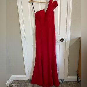 Red Ballgown - Size 8
